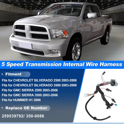 Transmission Internal Wire Harness for GM Duramax LCT 1000 2000 (2004–2005) 259539792