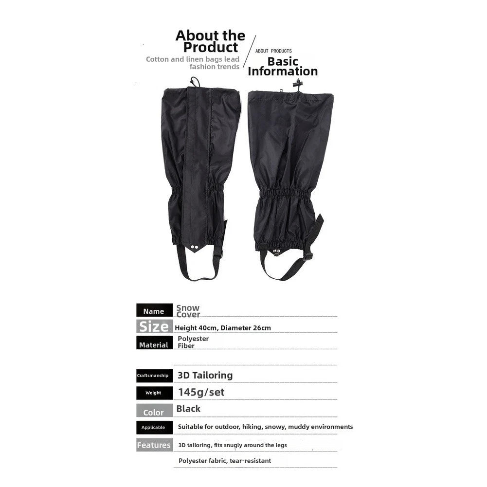 Adjustable Waterproof Gaiters for Hiking (2010–2023)