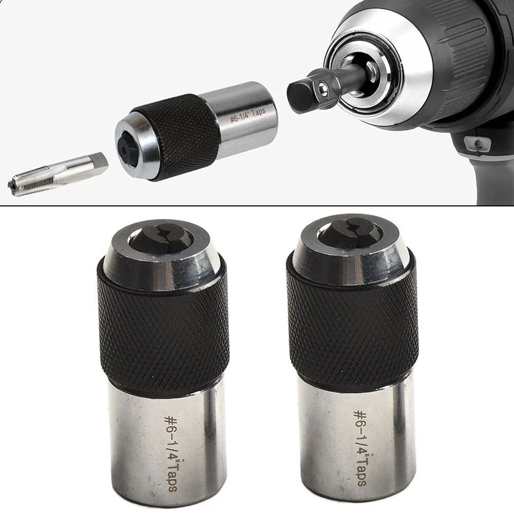 2pcs adjustable tap socket set for 3/8 inch drive ratchet with drill adapter