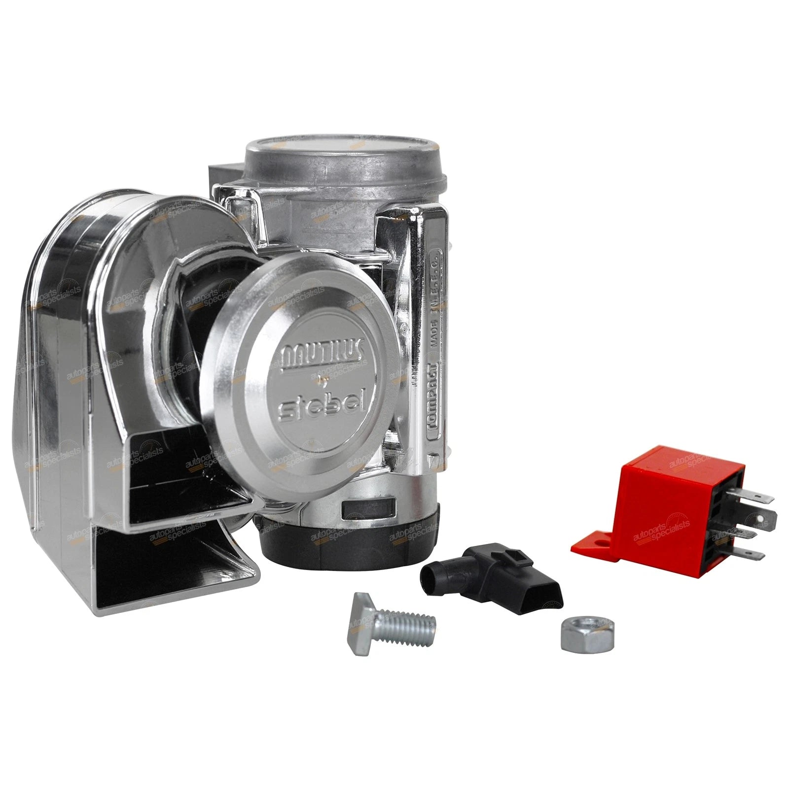 Stebel Nautilus Compact 12V Horn for 4x4 (139dB)