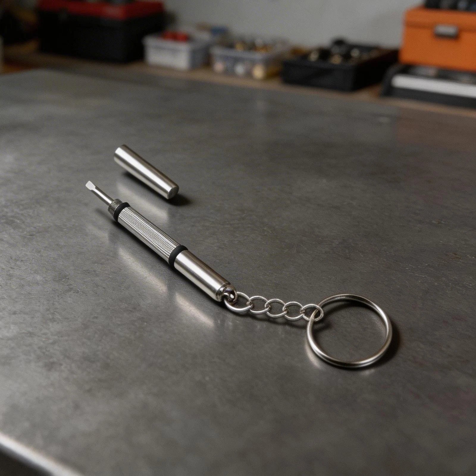 Eyeglass Repair Tool Set with Cross & Flat Head Screwdrivers