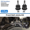 2 Pcs Front Upper Ball Joints Replacement for Dodge Durango (2011–2015)