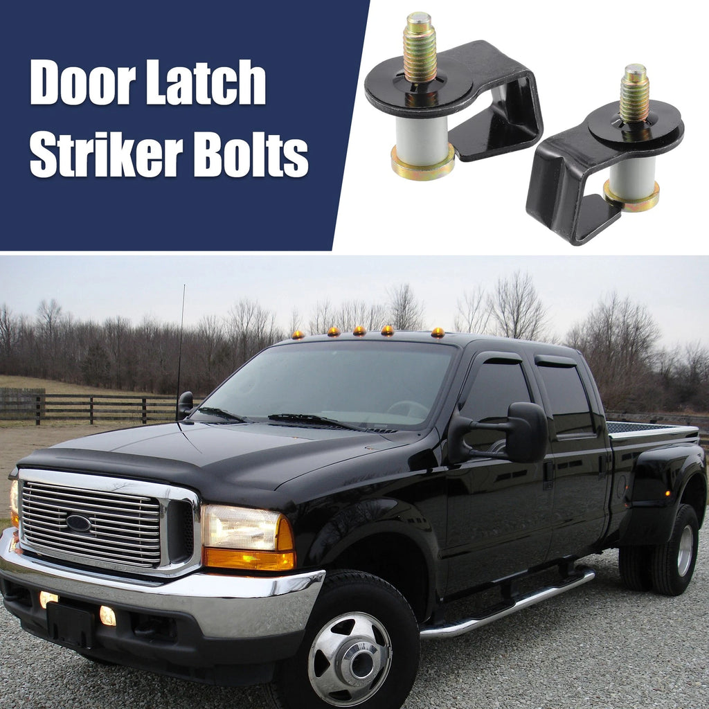 Door Latch Lock Bolts 2 Piece Replacement for Ford Bronco (1984–1996)