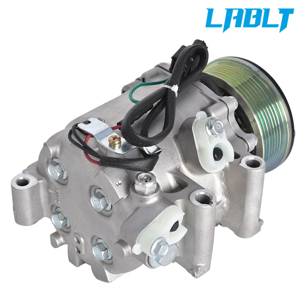 Front A/C Compressor w/Clutch for Honda Civic (2006–2010) 1.8L