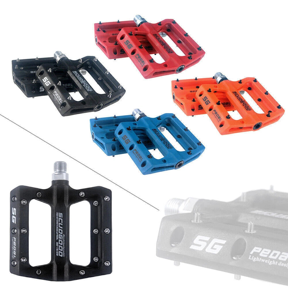 Flat-Platform Pedals for SCUDGOOD Mountain Bike (Polyamide)