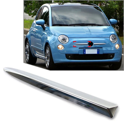 Front Right Side Bumper Upper Moulding Trim Chrome for Fiat 500 (2007–2015)