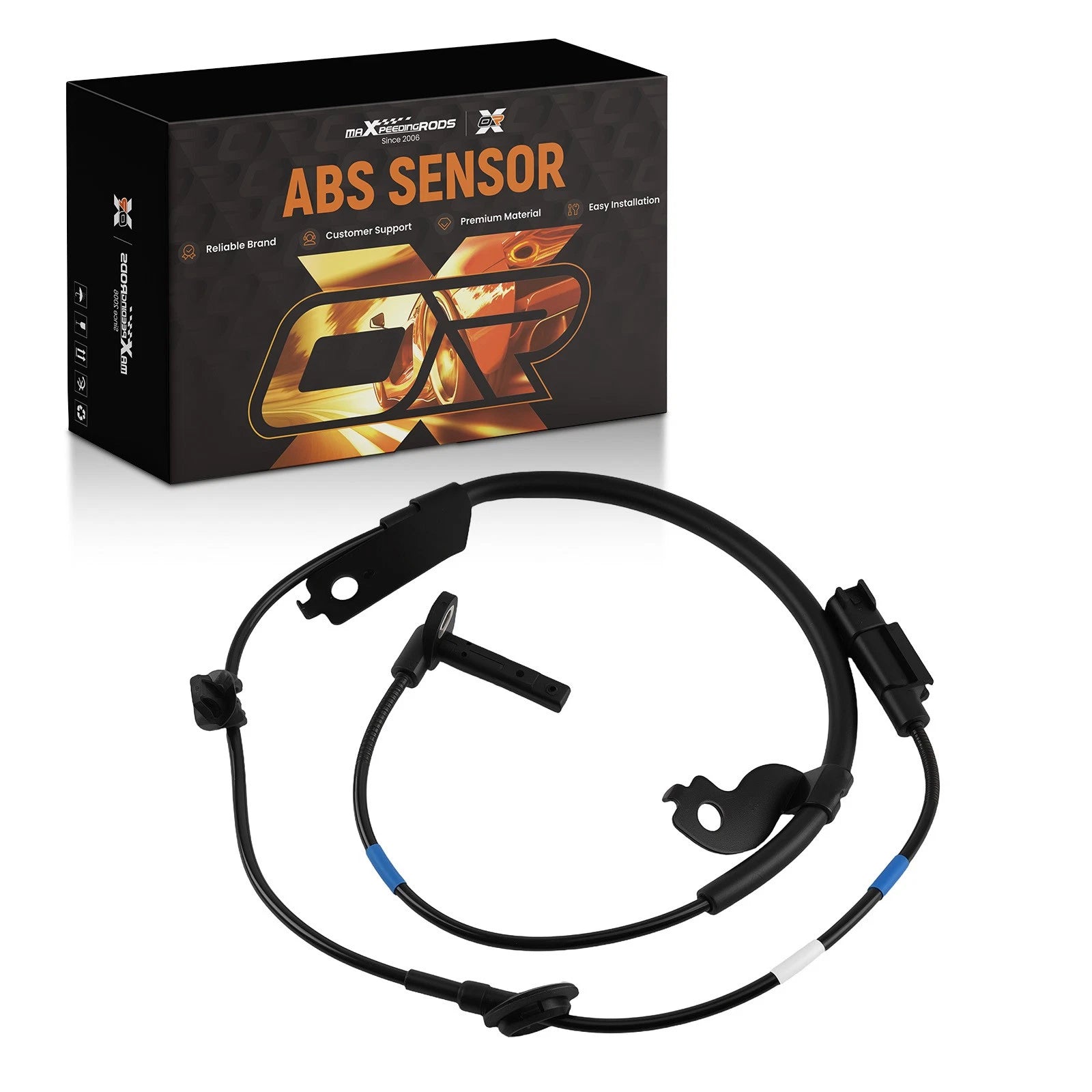 ABS Sensor Front Right for Mitsubishi Outlander II (2006–2012) 4670A646