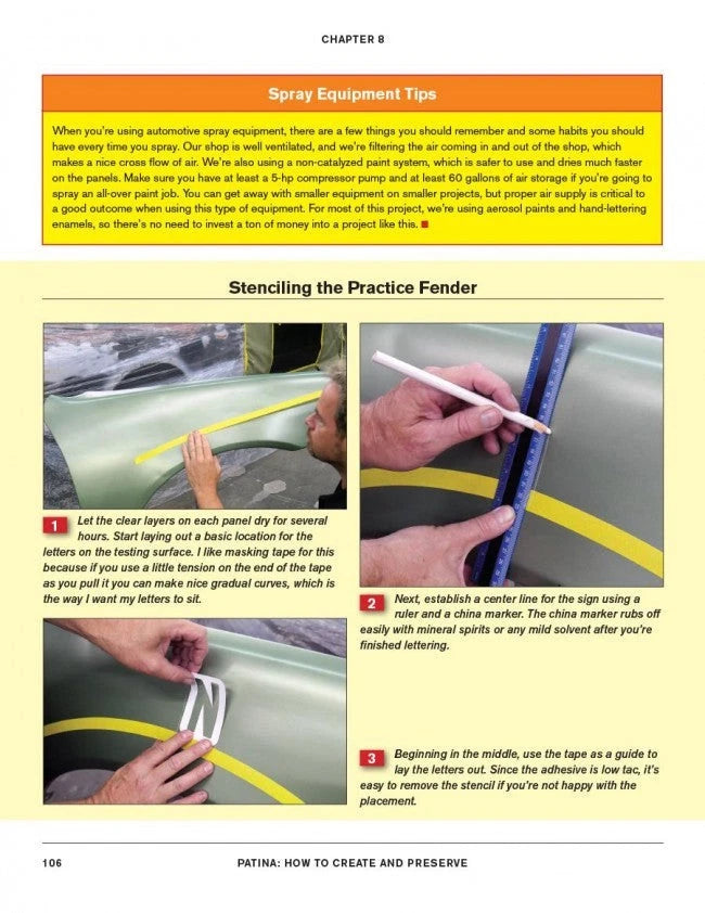 Patina Manual Book for Custom Paint Techniques