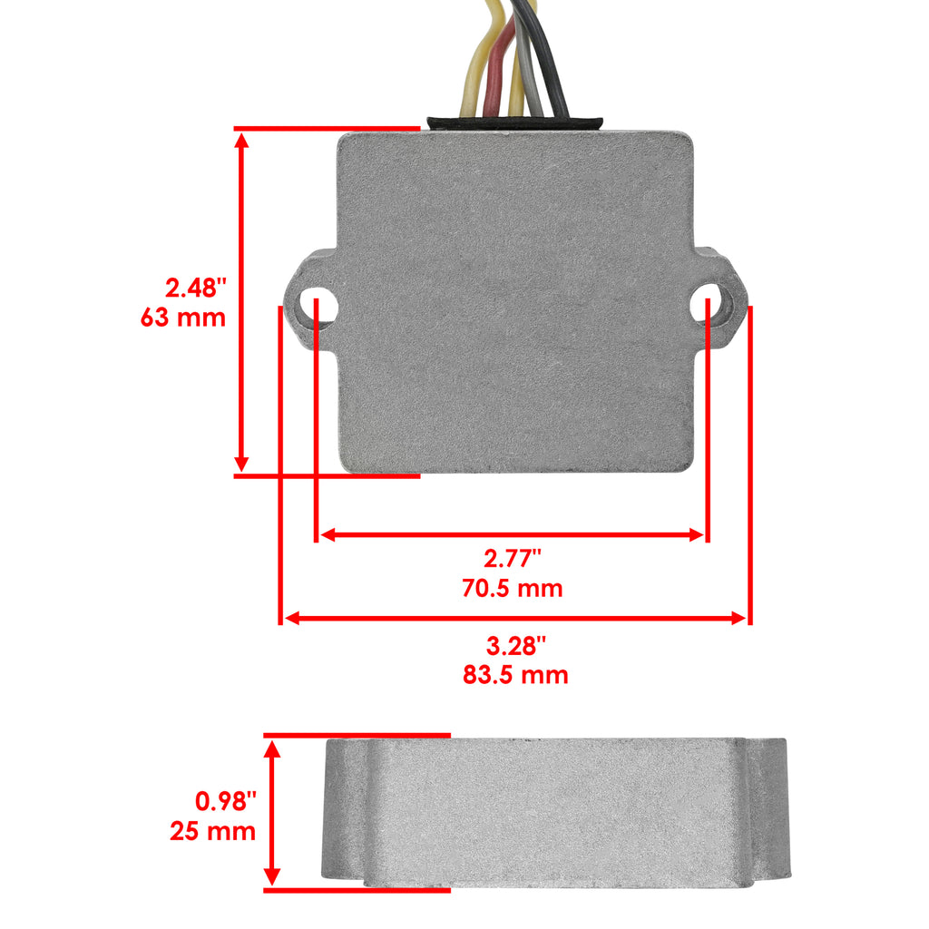Regulator Rectifier Replacement for Mercury Force Marine 120HP (1990–1992)