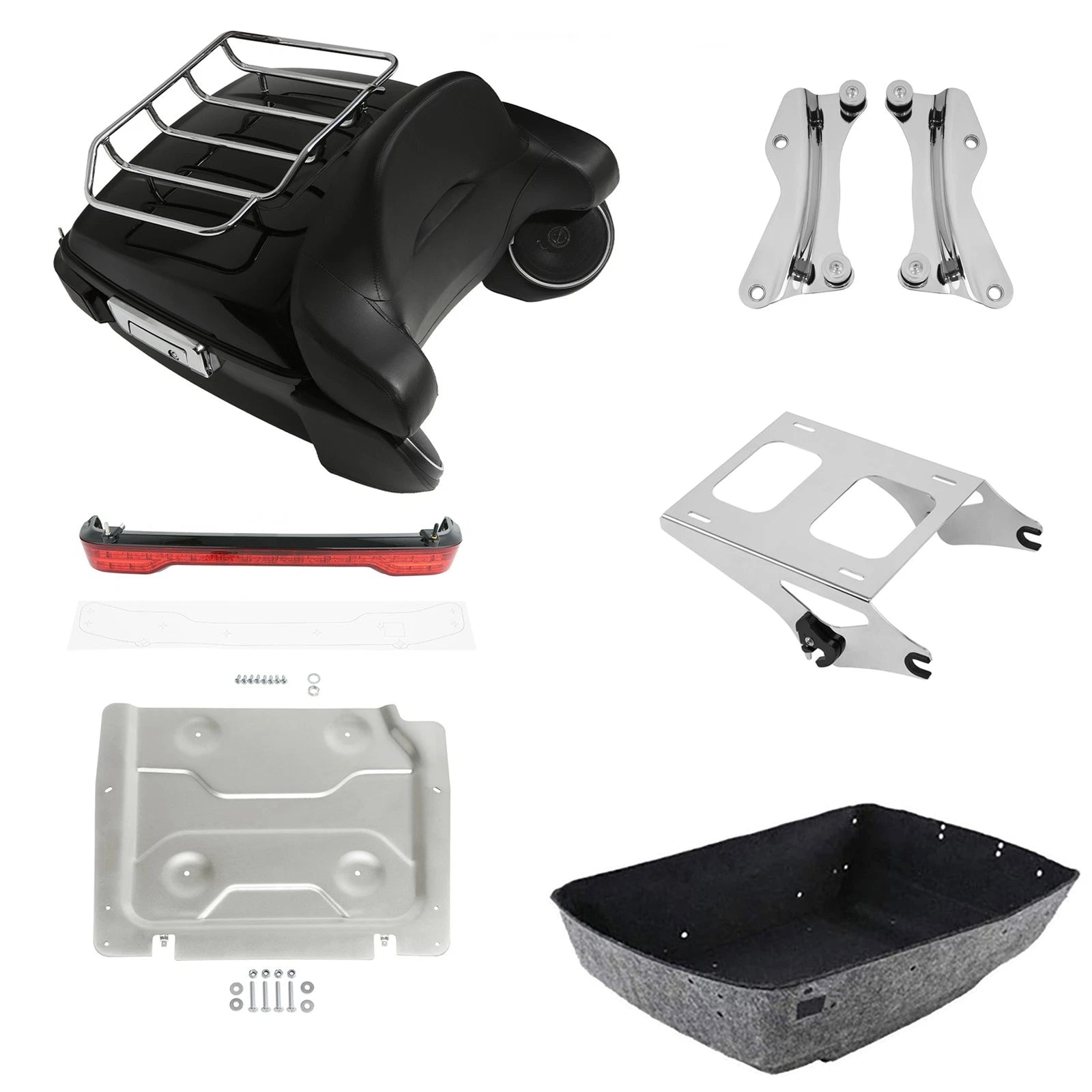 LED Light Mount Plate for Harley Touring (2014–2026)