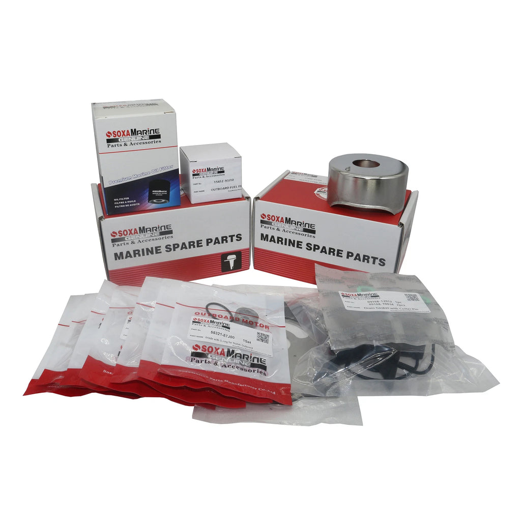 Outboard Maintenance Kit for Suzuki DF 200 225 250 HP (17400-93850, 17400-93851)