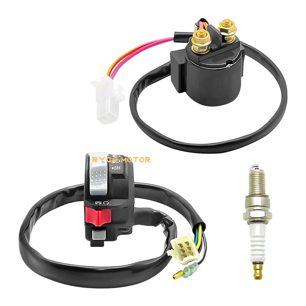 Handlebar Stop Switch Relay Spark Kit for Yamaha Big Bear 350 (1995–1996)