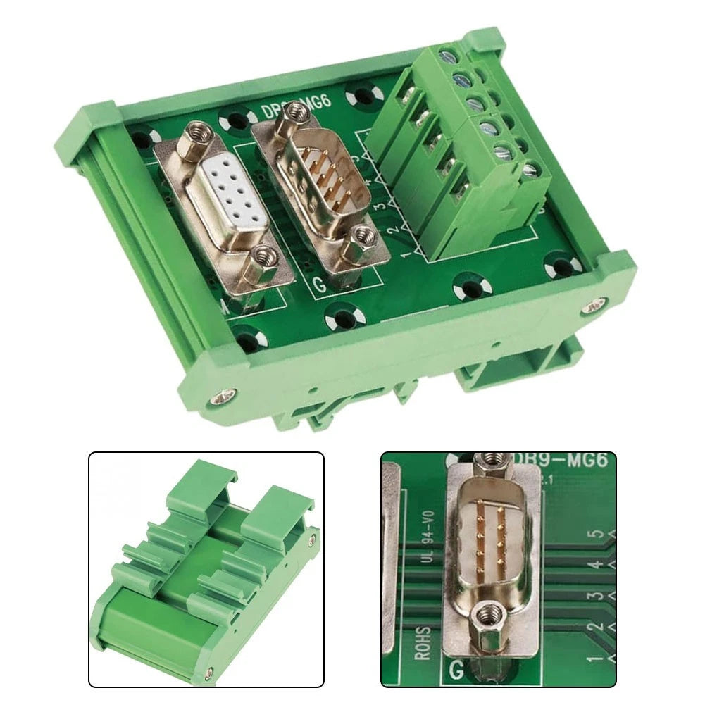 Terminal Block for DB9 MG6 (DIN Rail Mount)