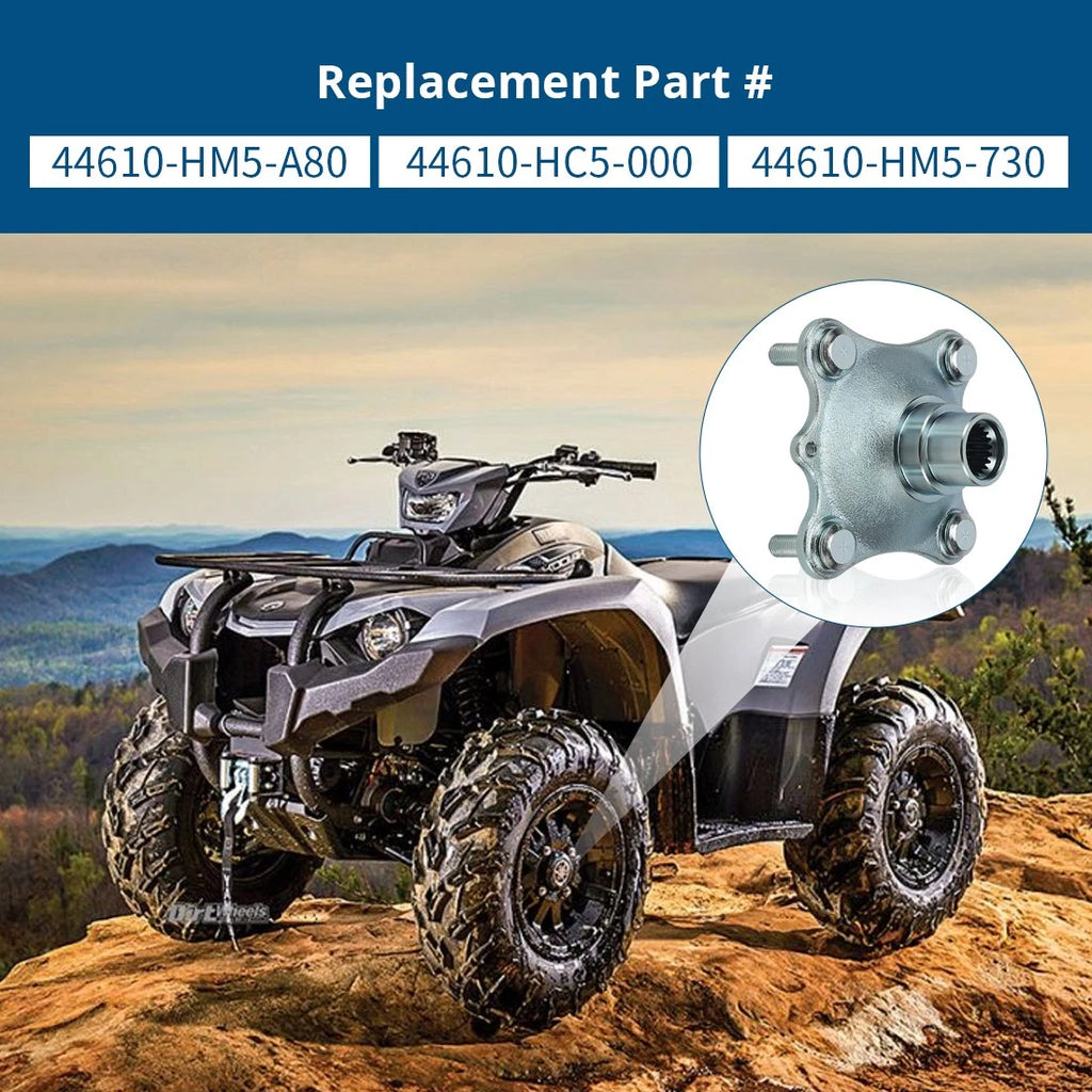 Front Wheel Hub for Honda TRX350FE TRX350FM Rancher 350 (2000–2006) #44610-HM5-A80