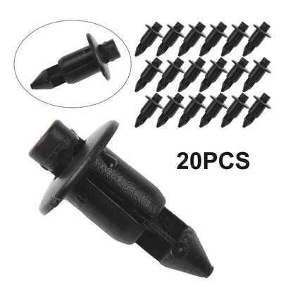 Set of 4 Panel Fastener Clips for Bike (6mm)