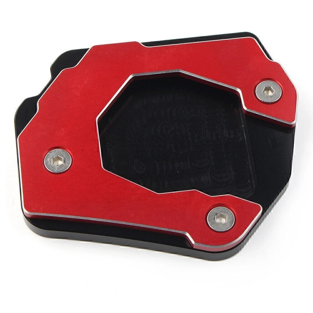 Side Stand Pad Extension Plate for BMW F800 GS/ADV (2015–2017) Red