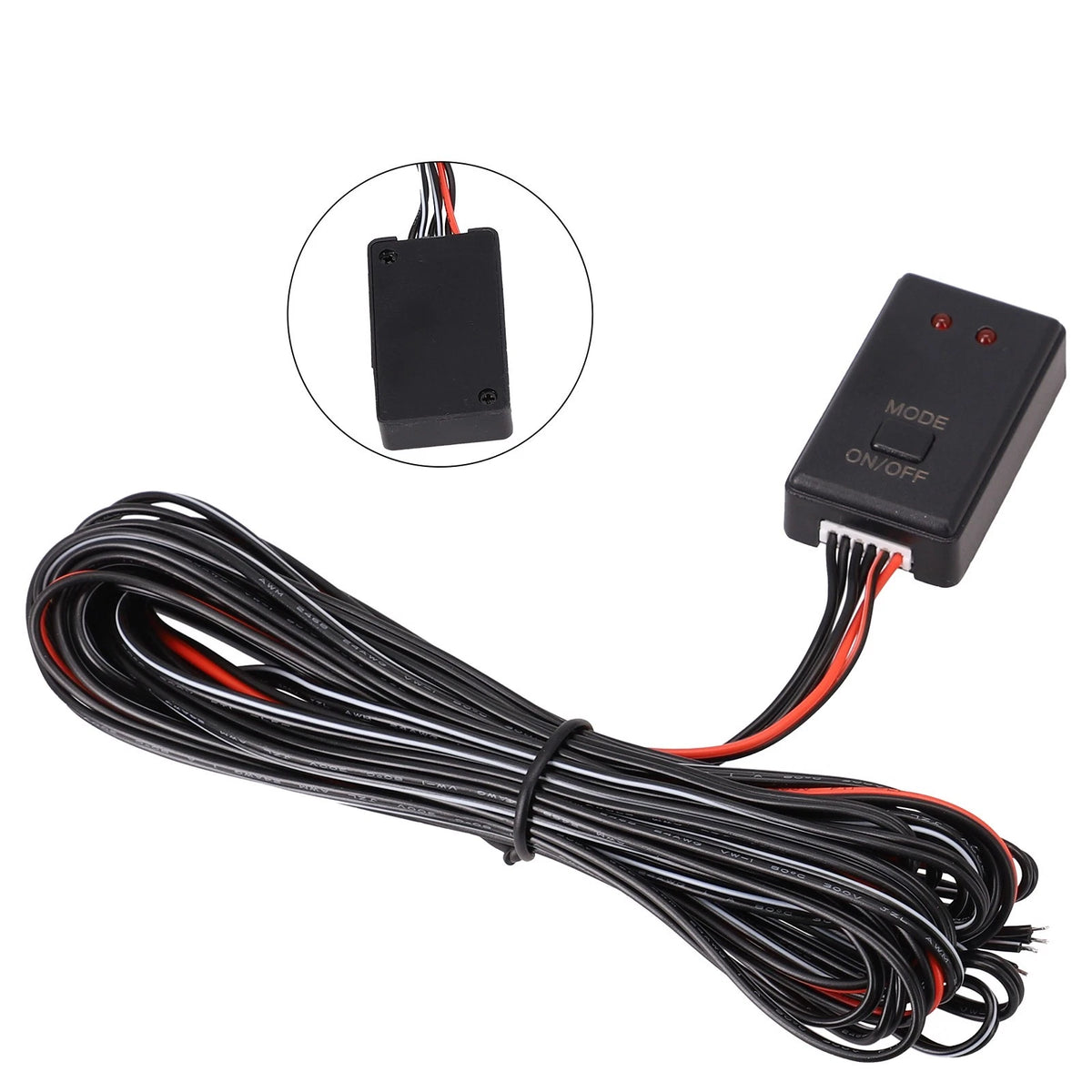 Strobe Flash Controller for Car LED Brake Stop Tail Light (12V-24V)