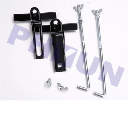 Battery Tray with Adjustable Hold Down Clamp Kit for Universal Fit
