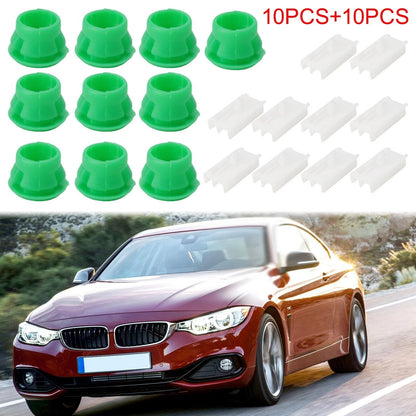 20Pcs Moulding Clip Auto Car For E36 E46 E90 Grommets PA6 Rocker Kit