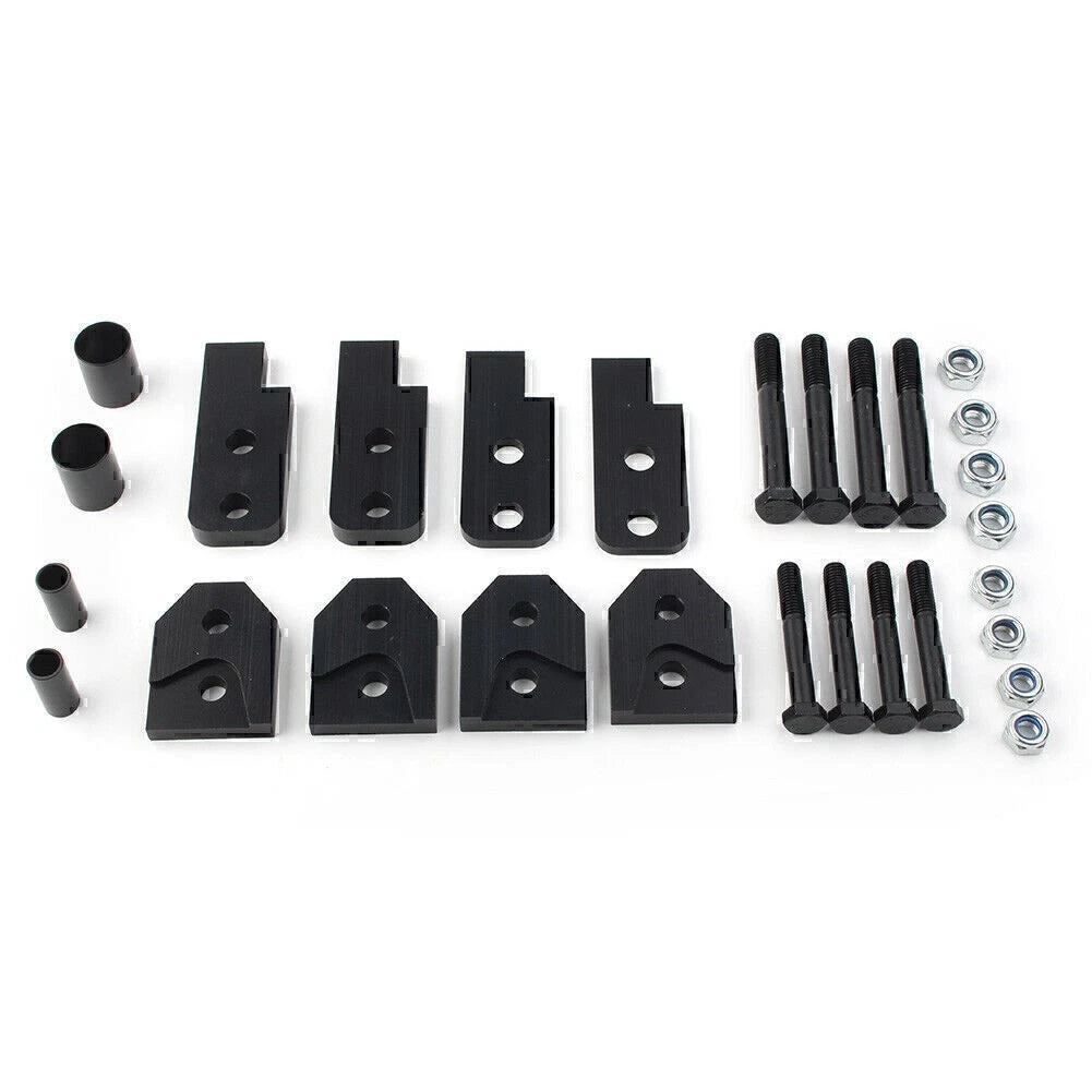 2" Full Lift Kit for Yamaha Rhino 450 660 700 (2004–2015) Black