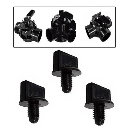 Set of 3 Diverter Valve Replacement Knobs for Jandy (R0486900, R048700)