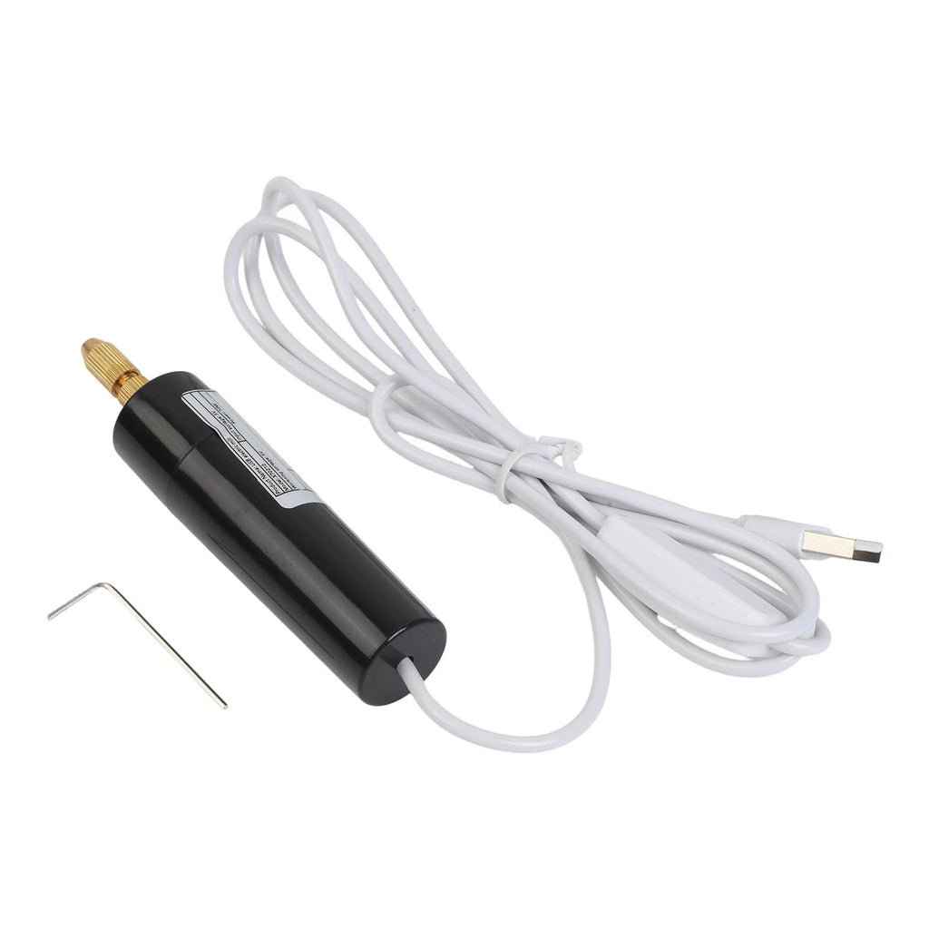 USB Drill Tool for Woodworking and Jewelry Crafts