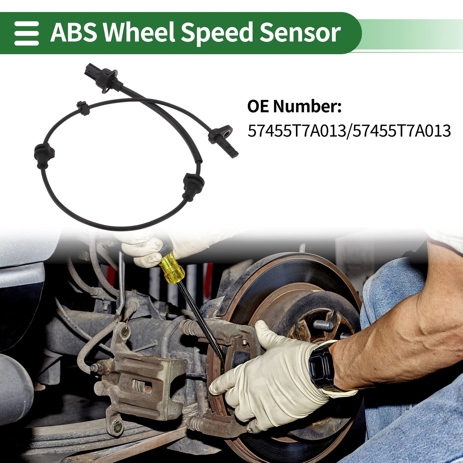 ABS Wheel Speed Sensor Replacement for Honda Vezel Front Left (2014–2022)