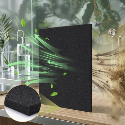 Washable Sponge Air Filter Material 450x305x15mm for Engines
