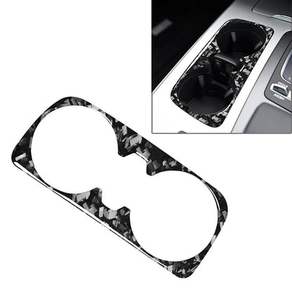 Water Cup Holder Panel Frame Cover for Audi Q7 SQ7 (2016–2019) RHD