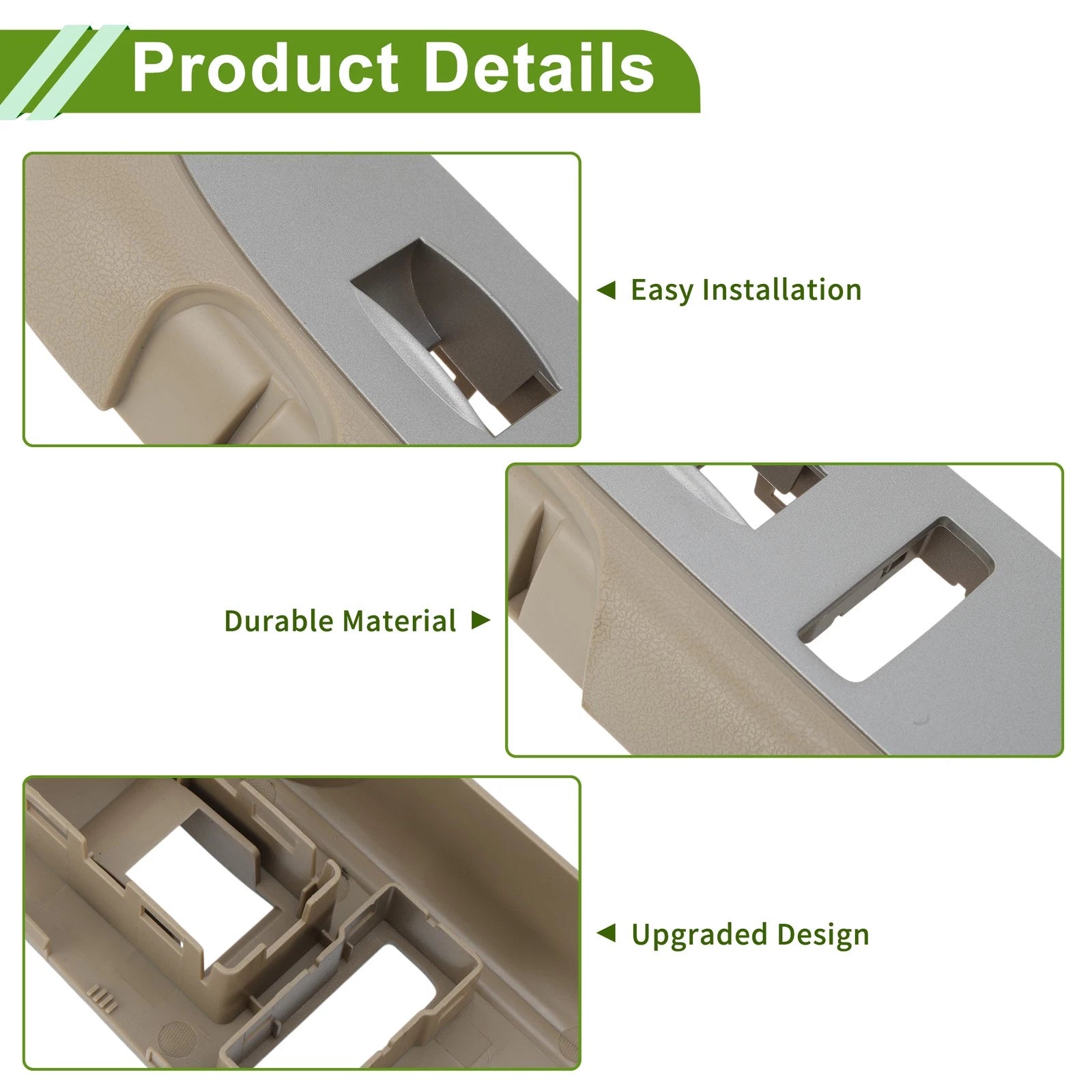 Front Right Window Switch Bezel Cover for Chevy Silverado 1500 (No. 20922524)