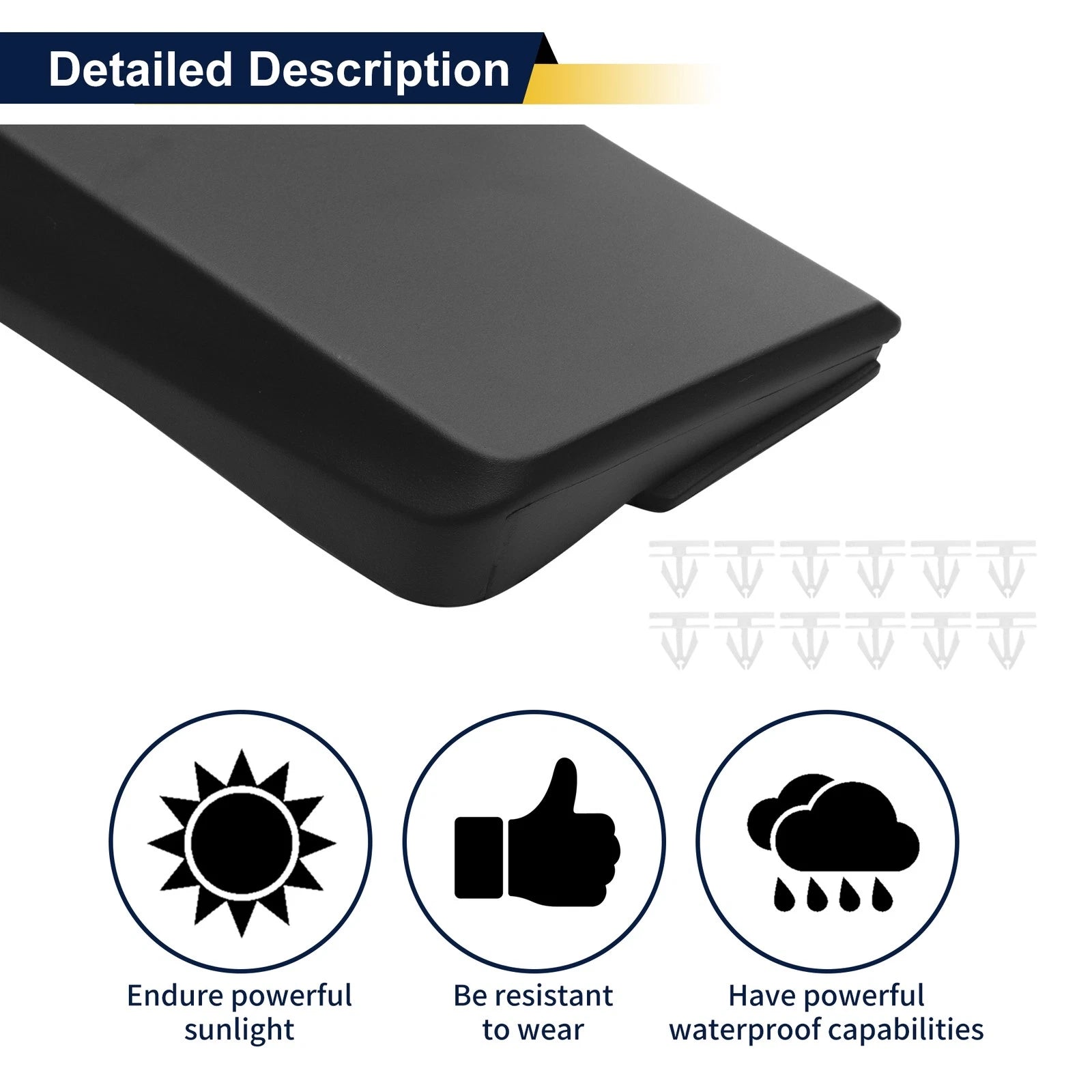 Lower Door Trim Garnish Replacement for Chevrolet Trax (2013–2019)
