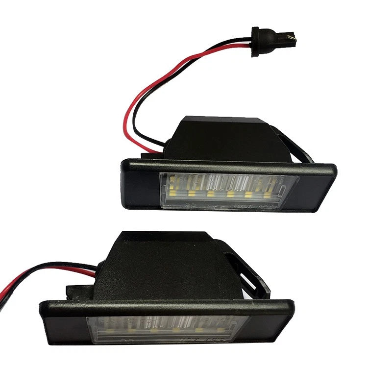 2X Error Free LED License Plate Light for Nissan Qashqai X-Trail