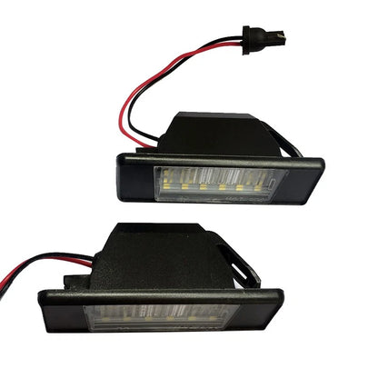2X Error Free LED License Plate Light for Nissan Qashqai X-Trail