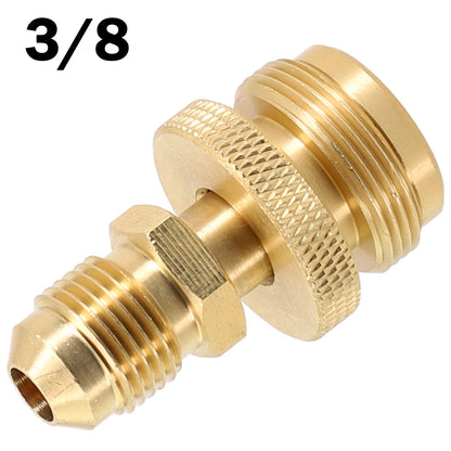 Brass Adapter for Camping Grill Stove 3/8 Male Flare Thread