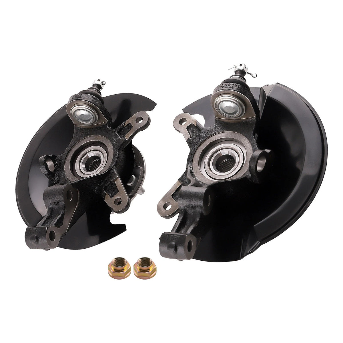 2X Front Wheel Hub Bearing Steering Knuckle Assy for Honda Civic (CNG) 51215-S5A-J30
