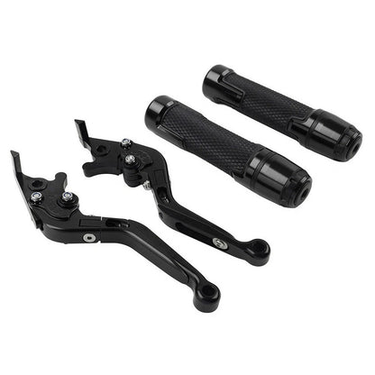 Adjustable Brake Clutch Lever Grip Set for Kawasaki ER6F ER6N (2006–2016)