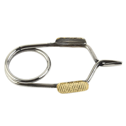 Stainless Steel Hackle Pliers for Fly Tying (2.44 in)