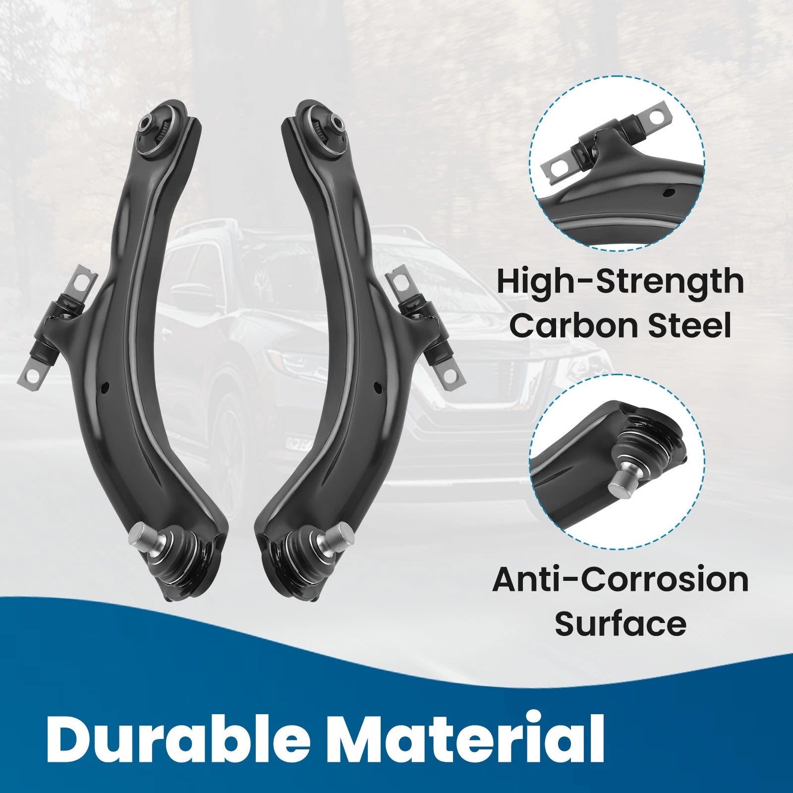 10x Inner & Outer Tie Rod Ends for Nissan Rogue (2008–2013)
