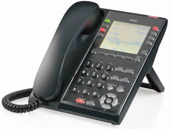 Self-Labeling Telephone NEC BE117453 for IP Systems (BK)