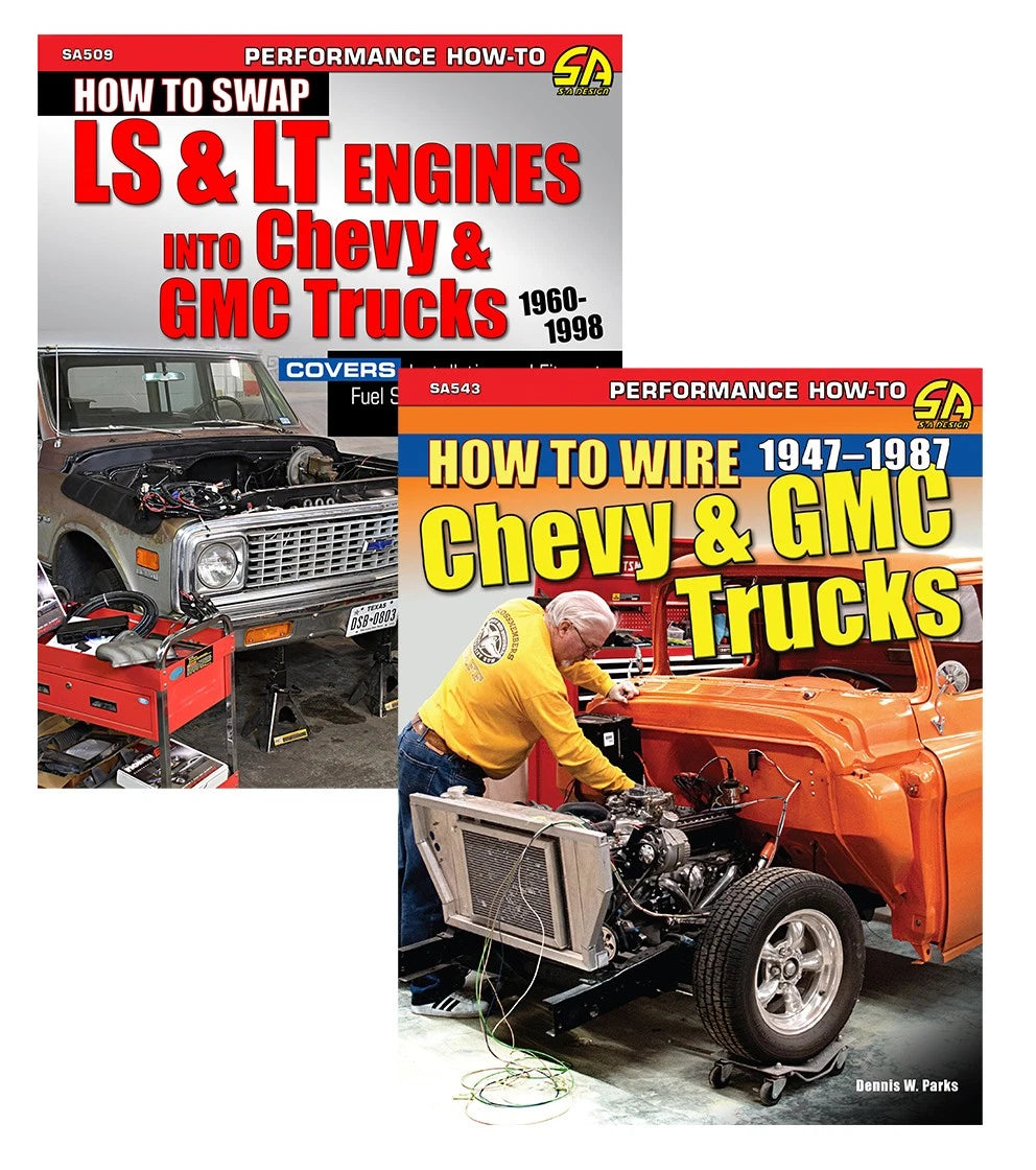 2 Book Set: How to Wire LS & LT Engines for Chevy GMC Trucks