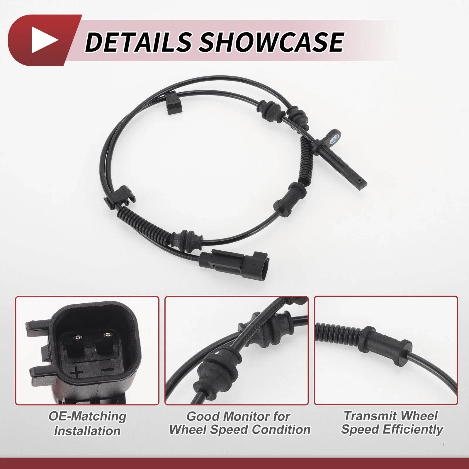 ABS Wheel Speed Sensor No.68141898AC for Jeep Cherokee (2014–2020)