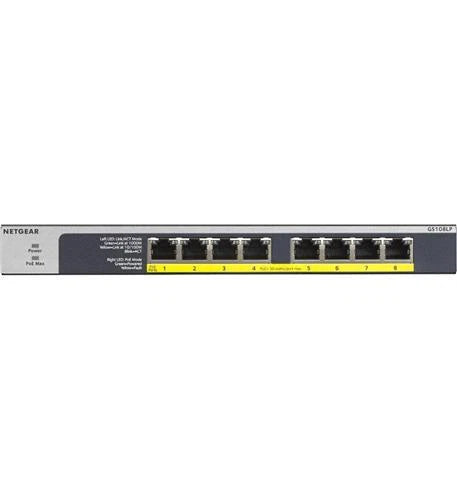 8-Port PoE+ Switch for Netgear GS108LP (2018–2023)