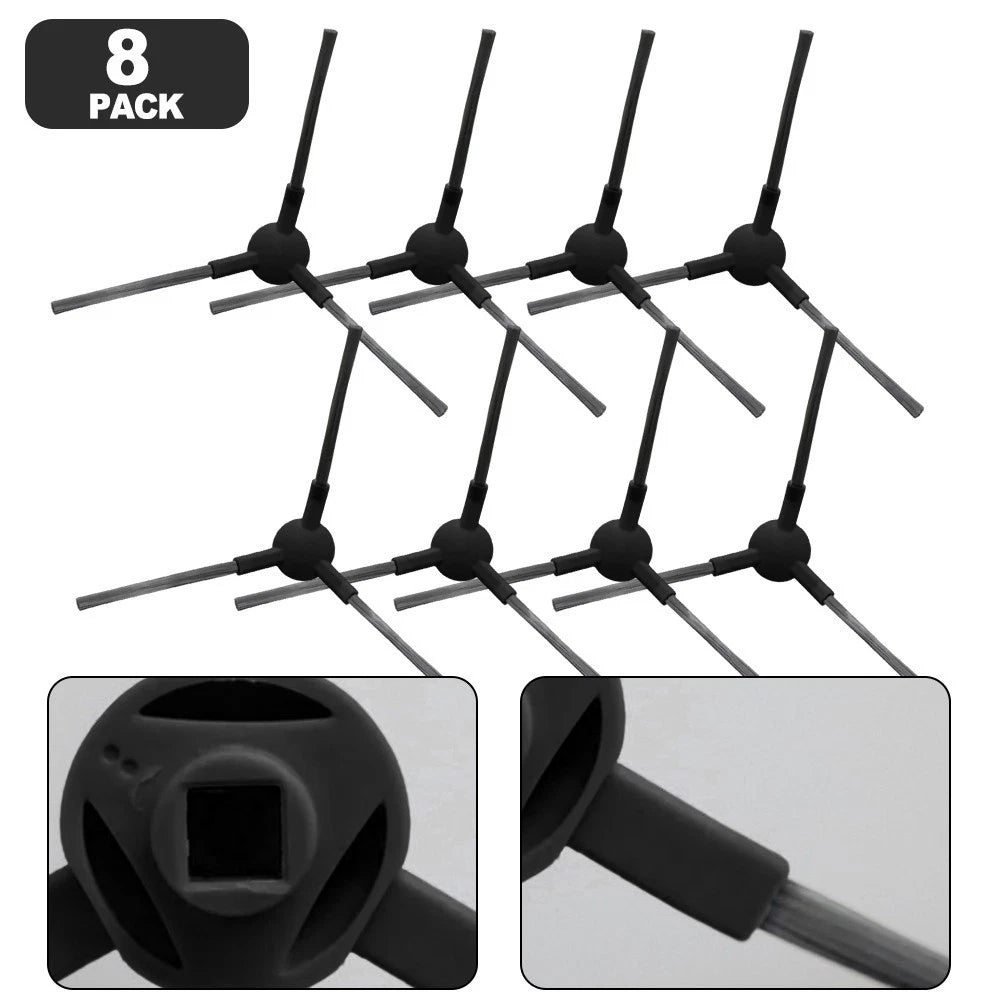 Set of 6 Replacement Side Brushes for Uninell UR3 Robot Vacuum Cleaner