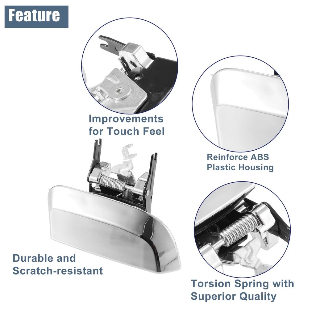 Rear Left Door Handle for Nissan Pathfinder (2005–2007)