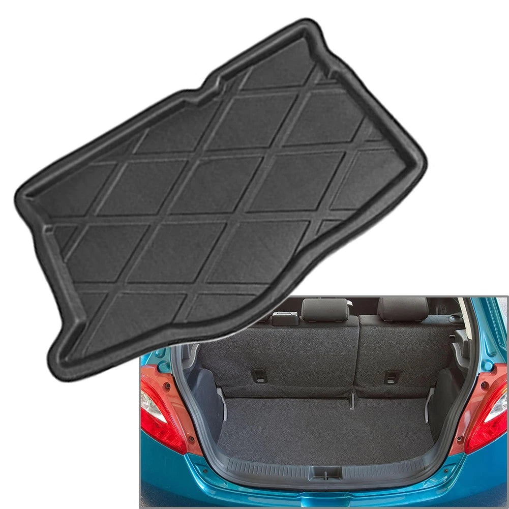 Rear Boot Liner Trunk Cargo Mat for Mazda 2/Demio GE (2008–2013)