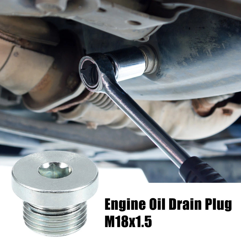 Engine Oil Drain Plug Screw OEM Replacement for BMW 545i 550i 650i (2004–2019)