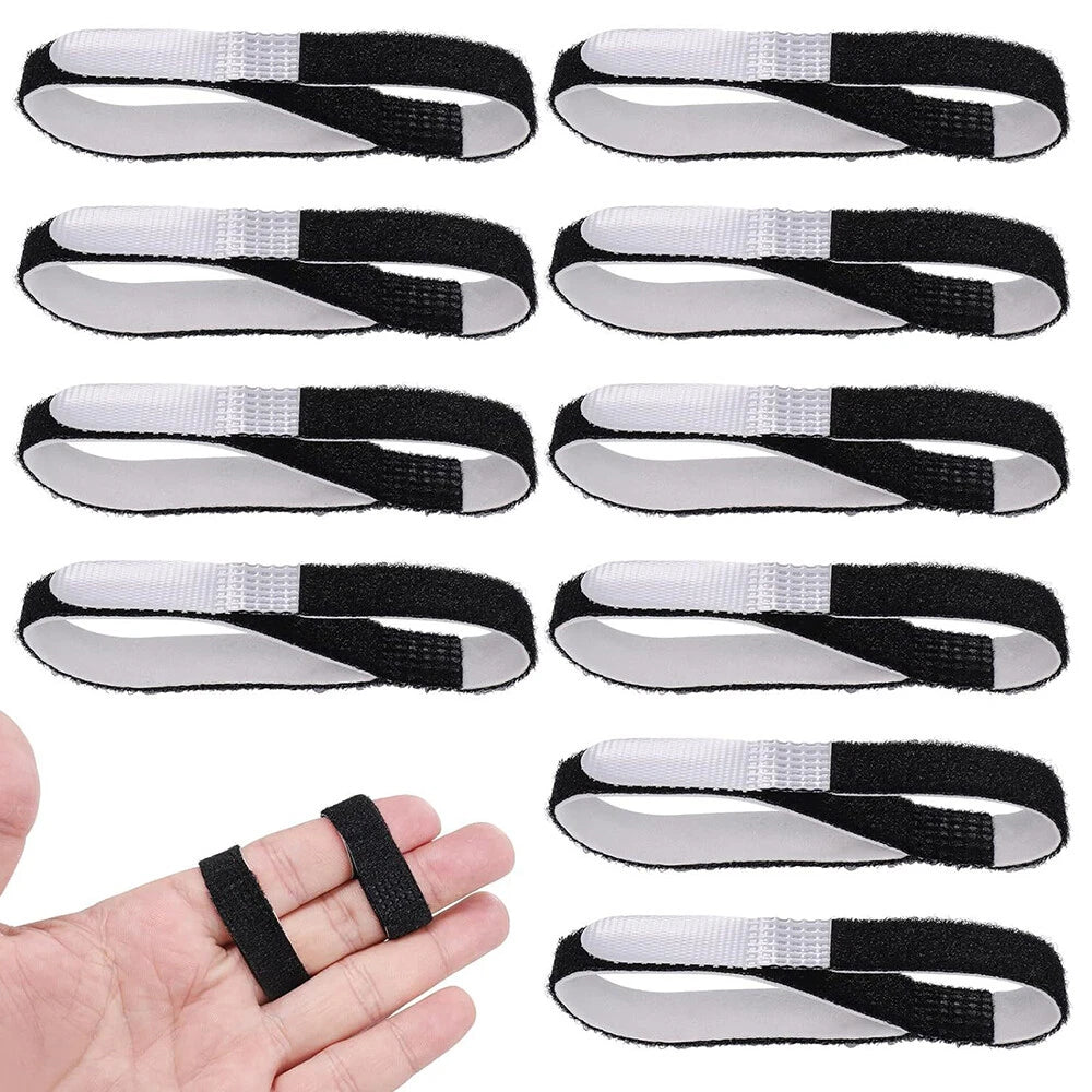 10 Pcs Finger Straps for Injury Support