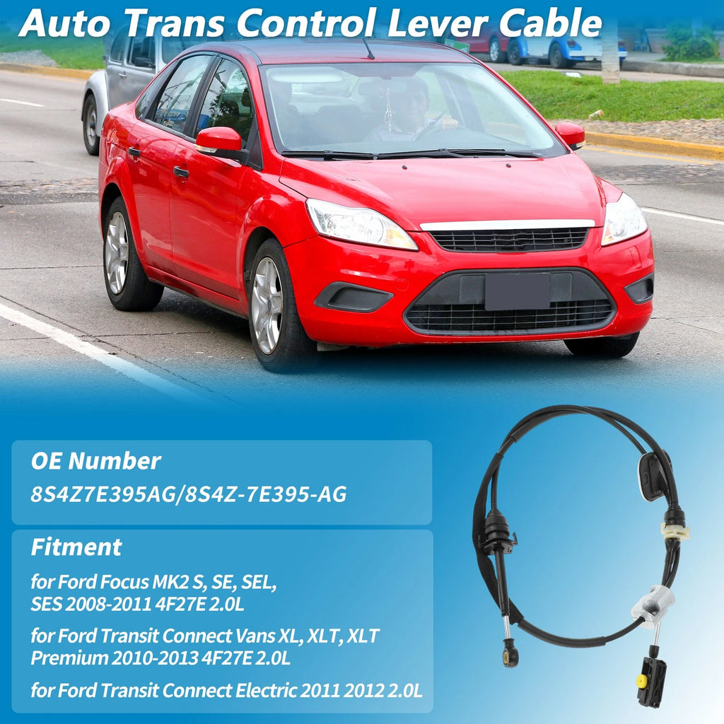 Automatic Trans Gear Shift Cable for Ford Focus (2008–2011) 4F27E 8S4Z7E395AG