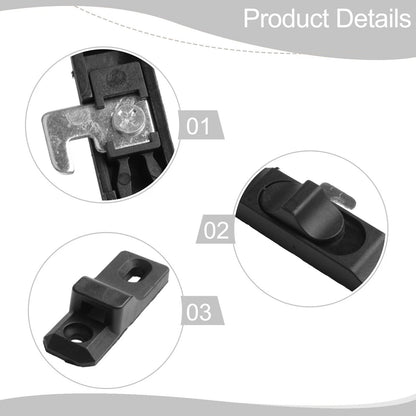 Horizontal Lock Aluminum Sash Lock for Classic Black Design