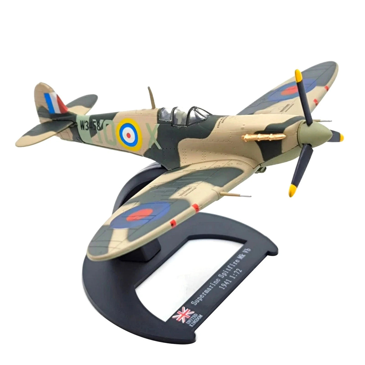Supermarine Spitfire Mk Vb 1:72 Scale Alloy Model with Display Base